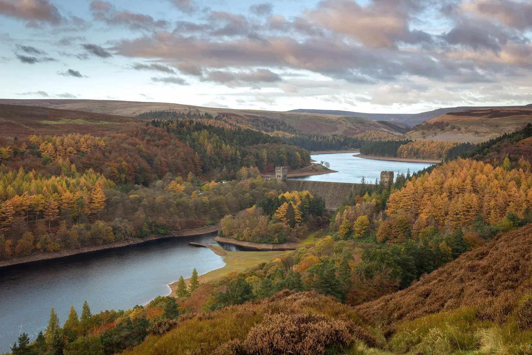 howden reservoir peak district photography