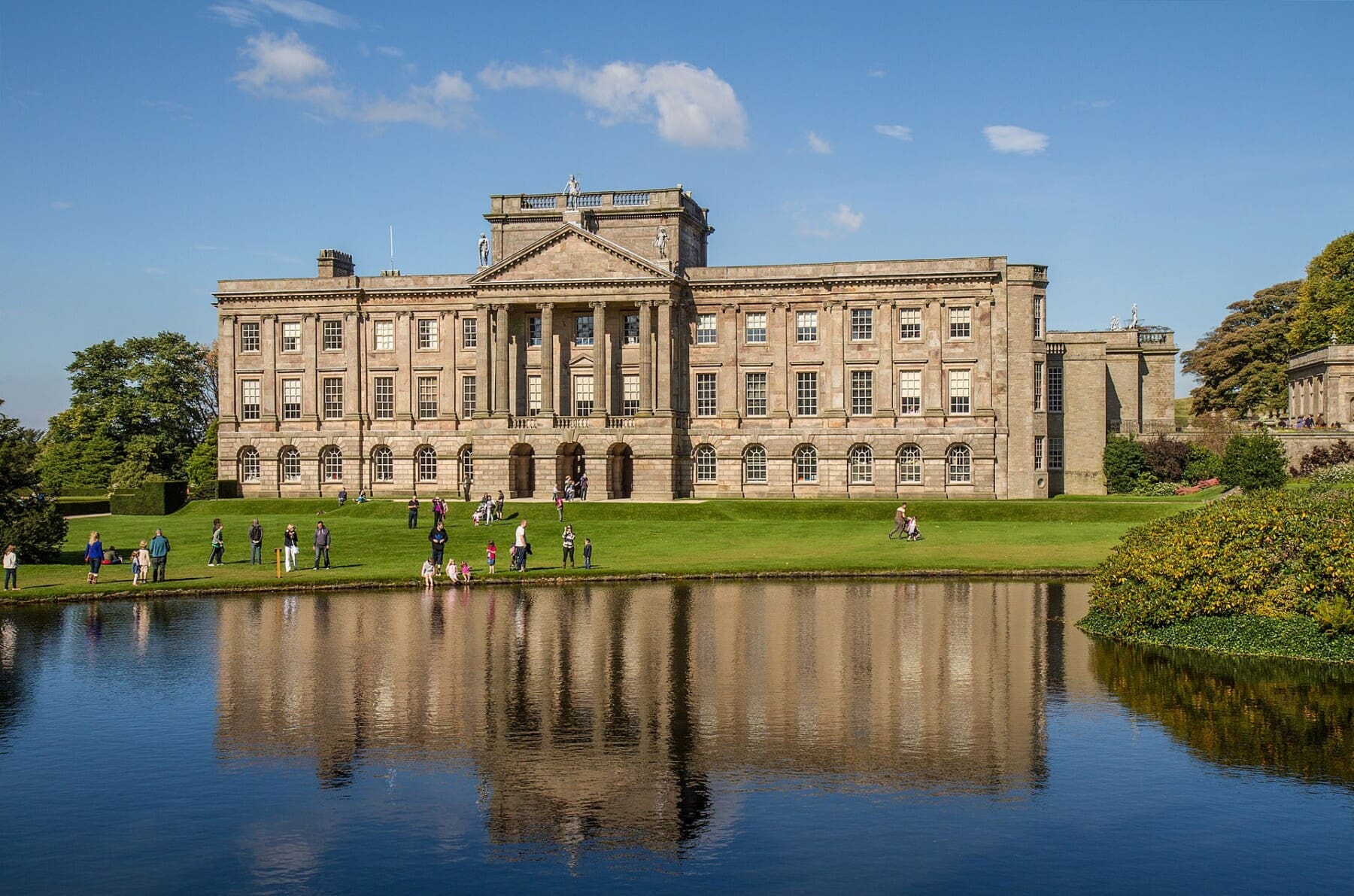 Lyme Park house